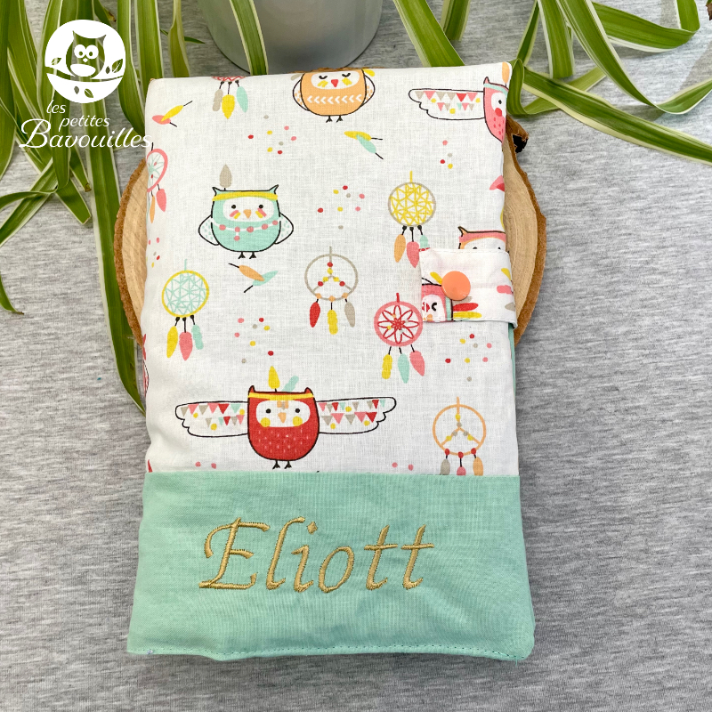 Carnet_de_sante_fait_main_cousu_main_chouette_hiboux